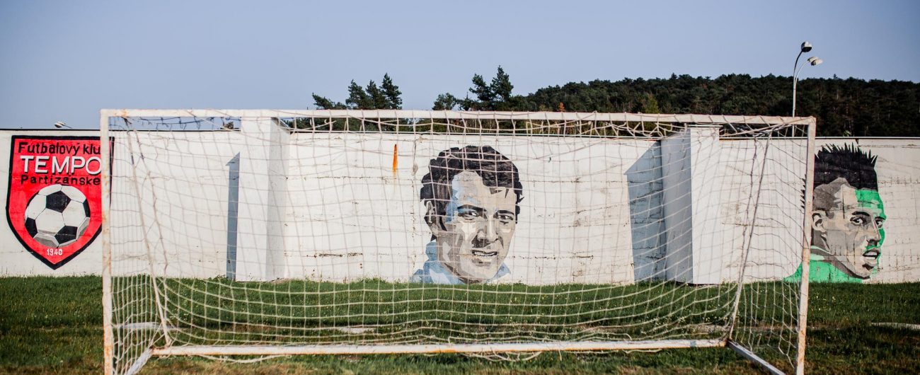 futbalový štadión v Partizánskom